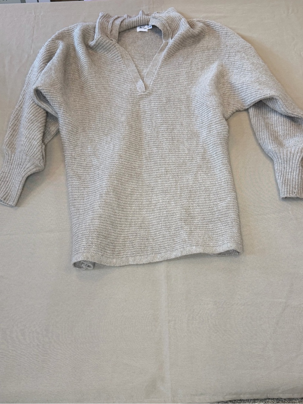 Princess Polly Cream Knit Sweater